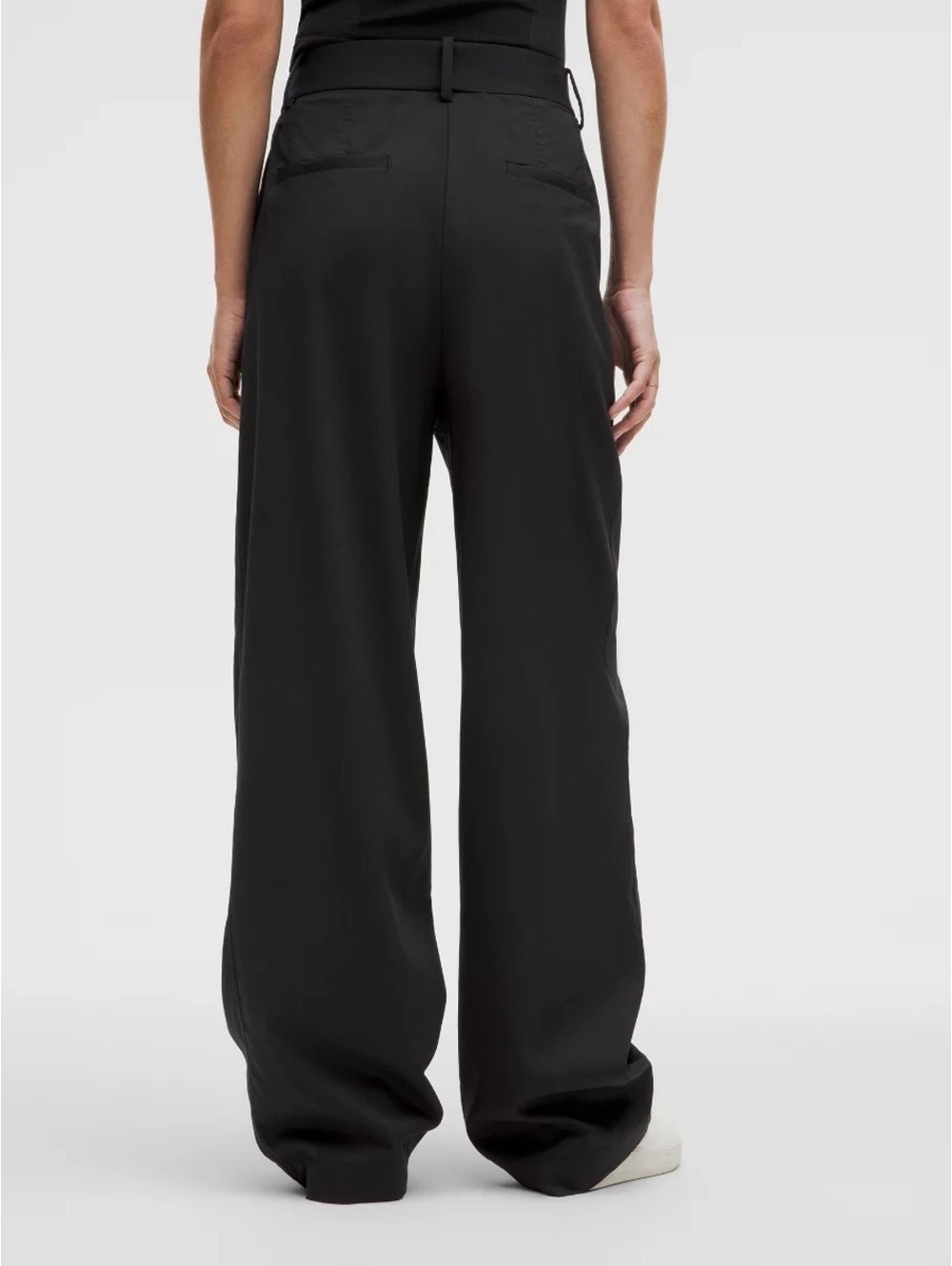 🆕🖤 Lululemon Pleat Front HR Trouser Regular - Black - Picture 3 of 9